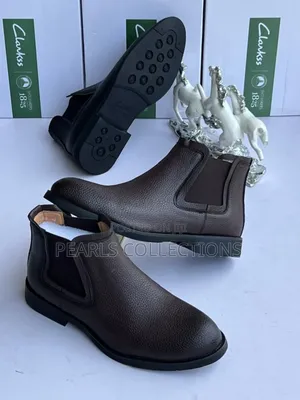 Clarks Ankle Leather Boots