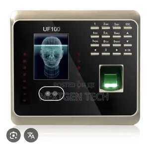Uf100 Face Time Attendance With Fingerprint