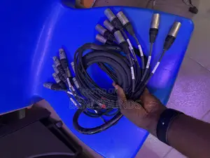 XLR Audio Link Cable. Connectors