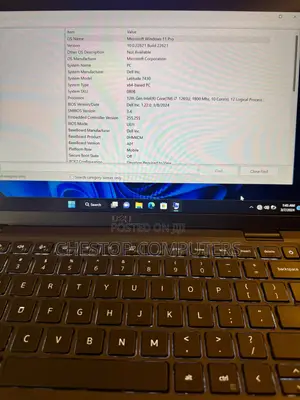 Laptop Dell Latitude 7430 16GB Intel Core i7 SSD 512GB