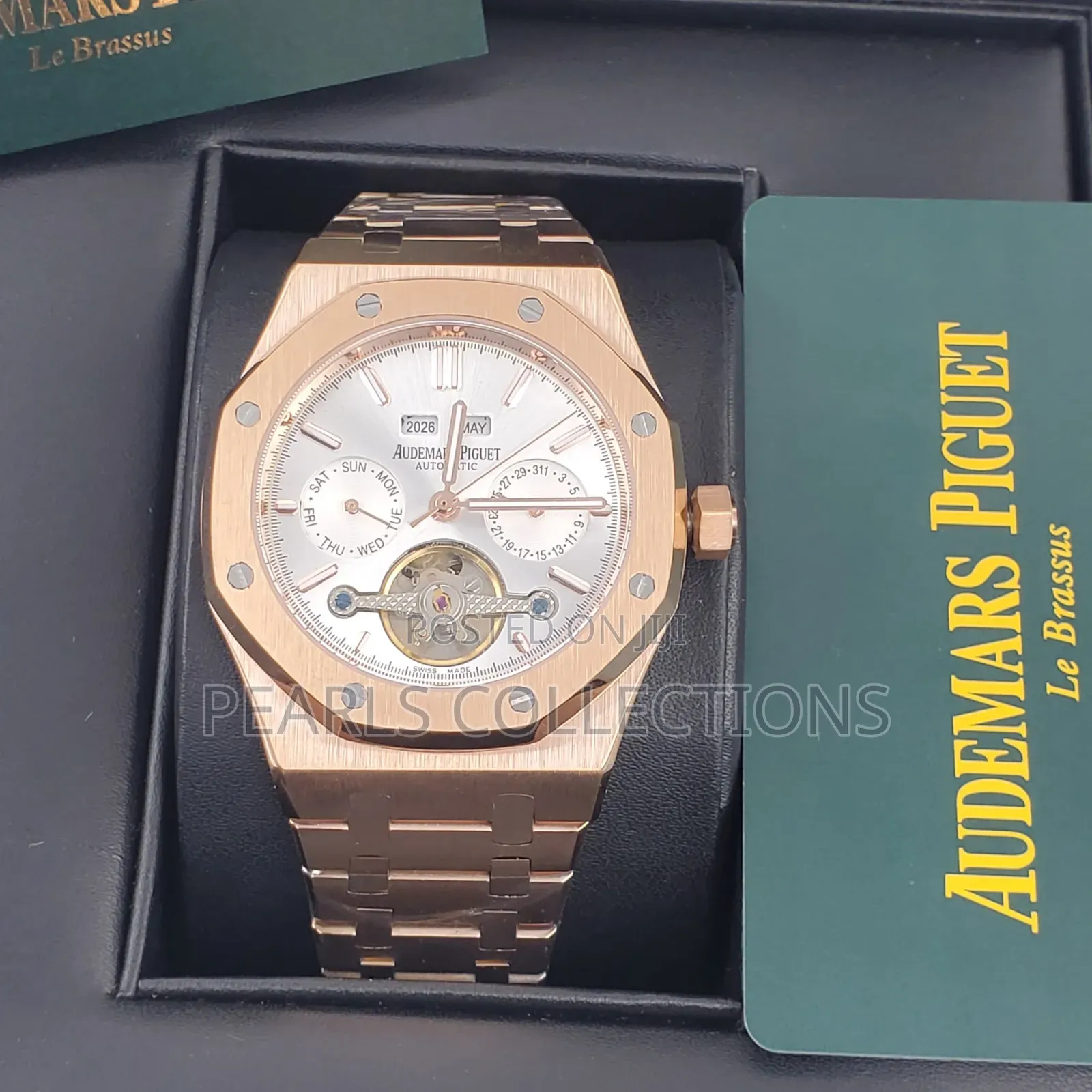 Latest Design Automatic Gold Ap Watch
