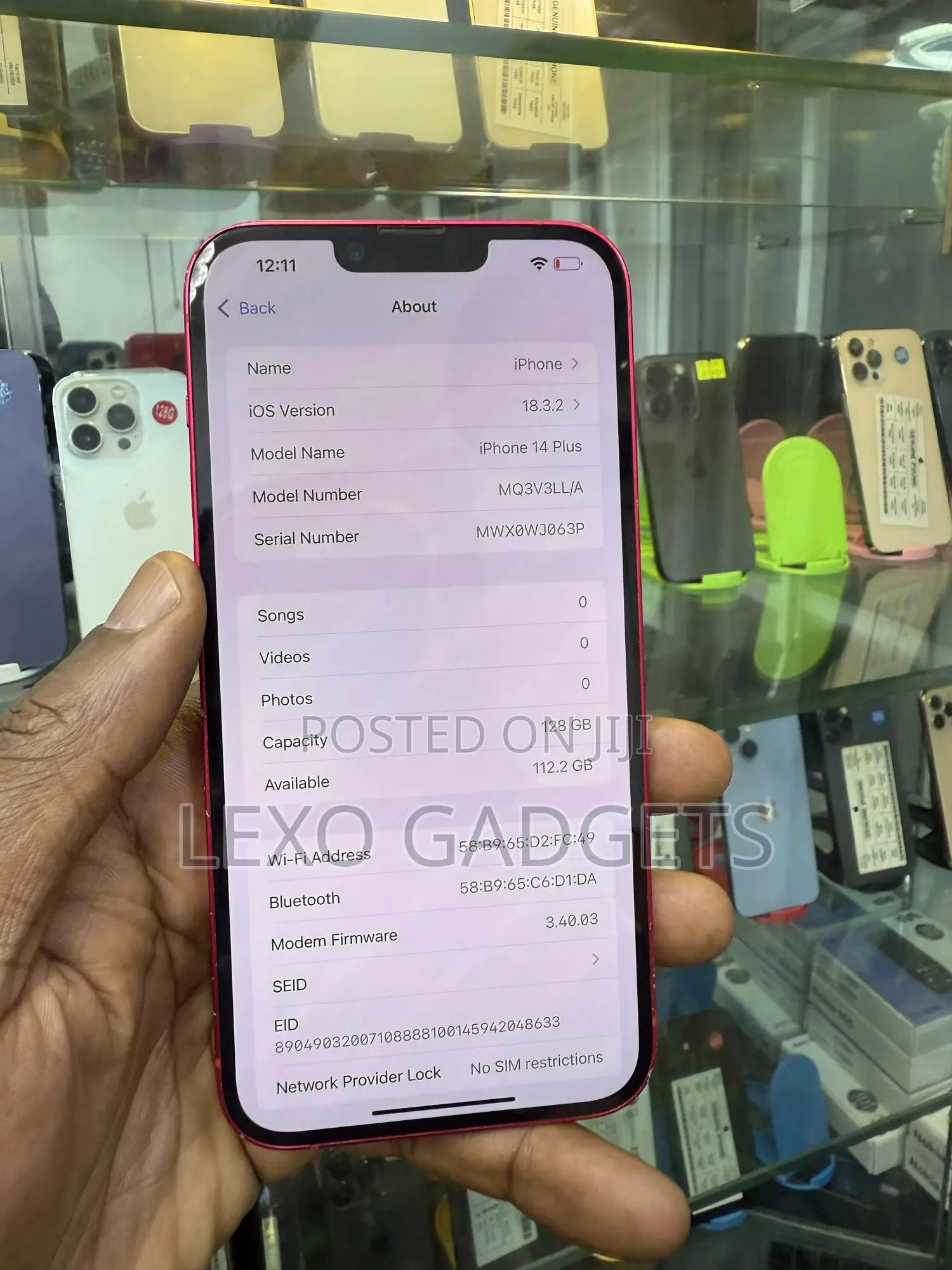 Apple iPhone 14 Plus 128 GB Red