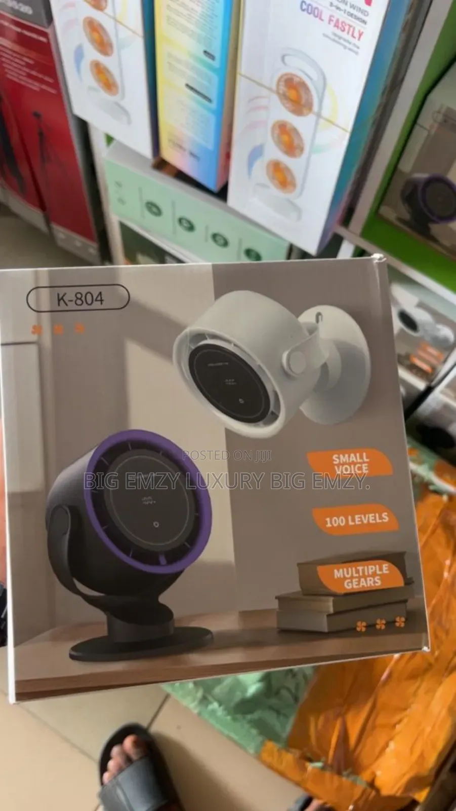 Rechargeable Table Fan
