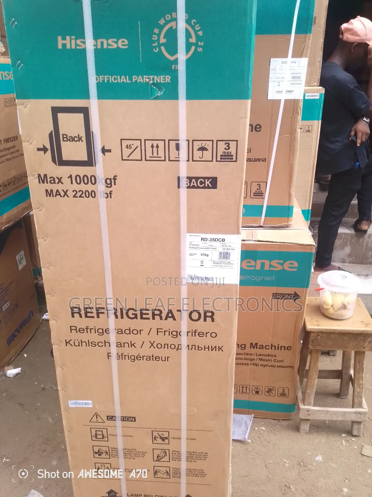 Hisence 300litres With Dispenser