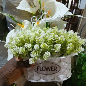Wall Basket Flower Available