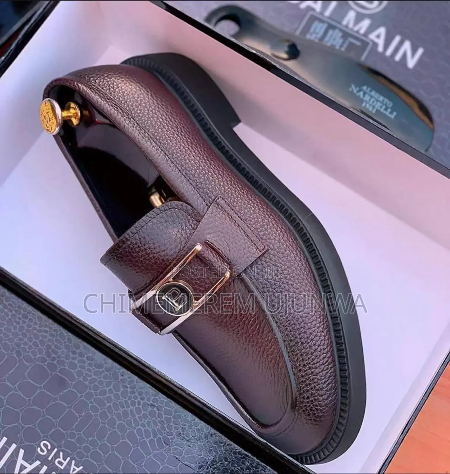 Luxury Balmain Flat Shoe