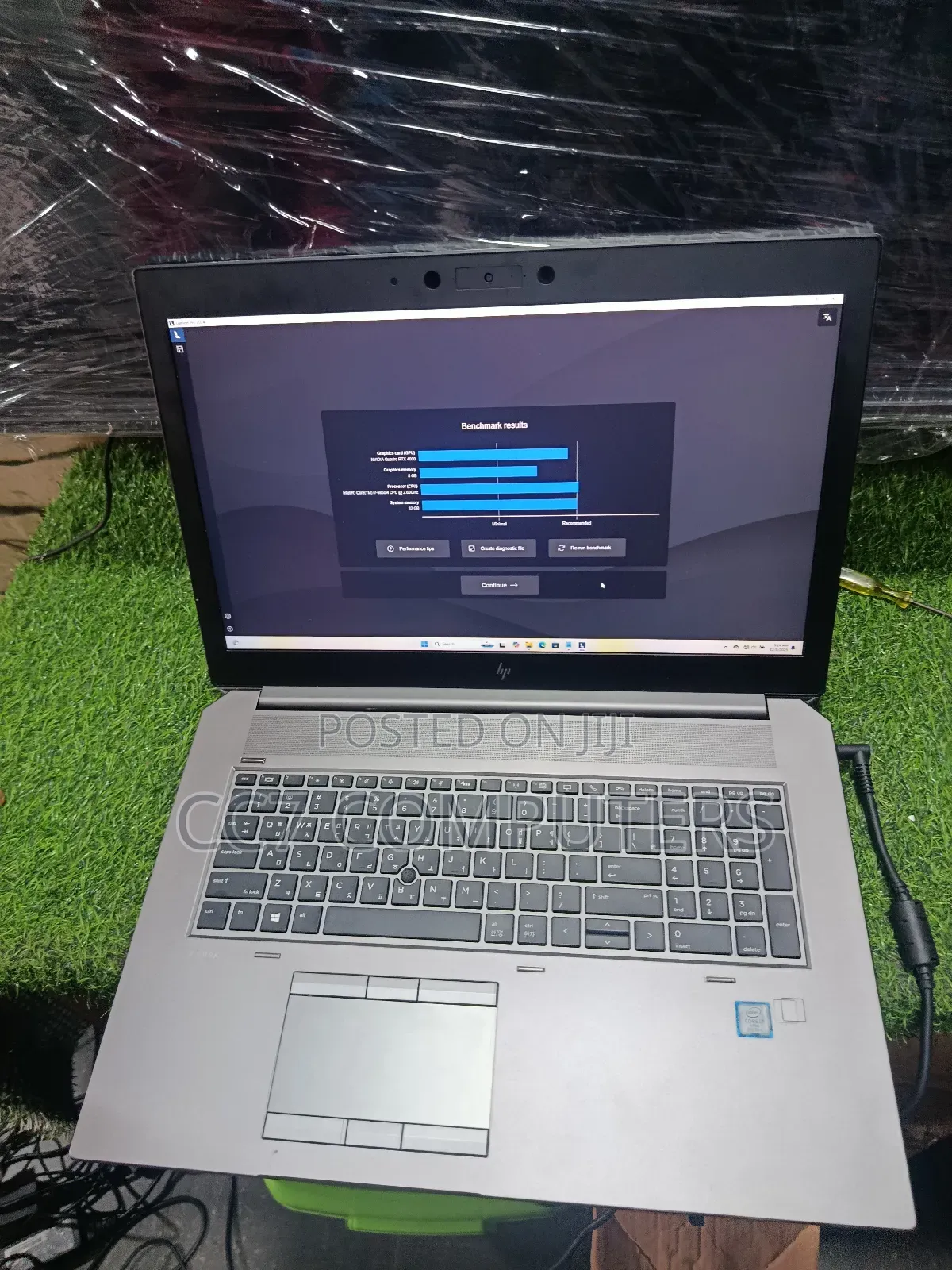 Laptop HP ZBook 17 G6 32GB Intel Core i7 SSD 512GB