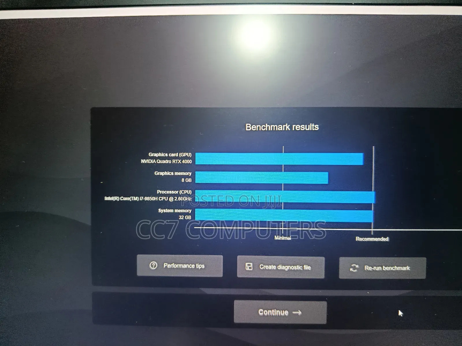 Laptop HP ZBook 17 G6 32GB Intel Core i7 SSD 512GB