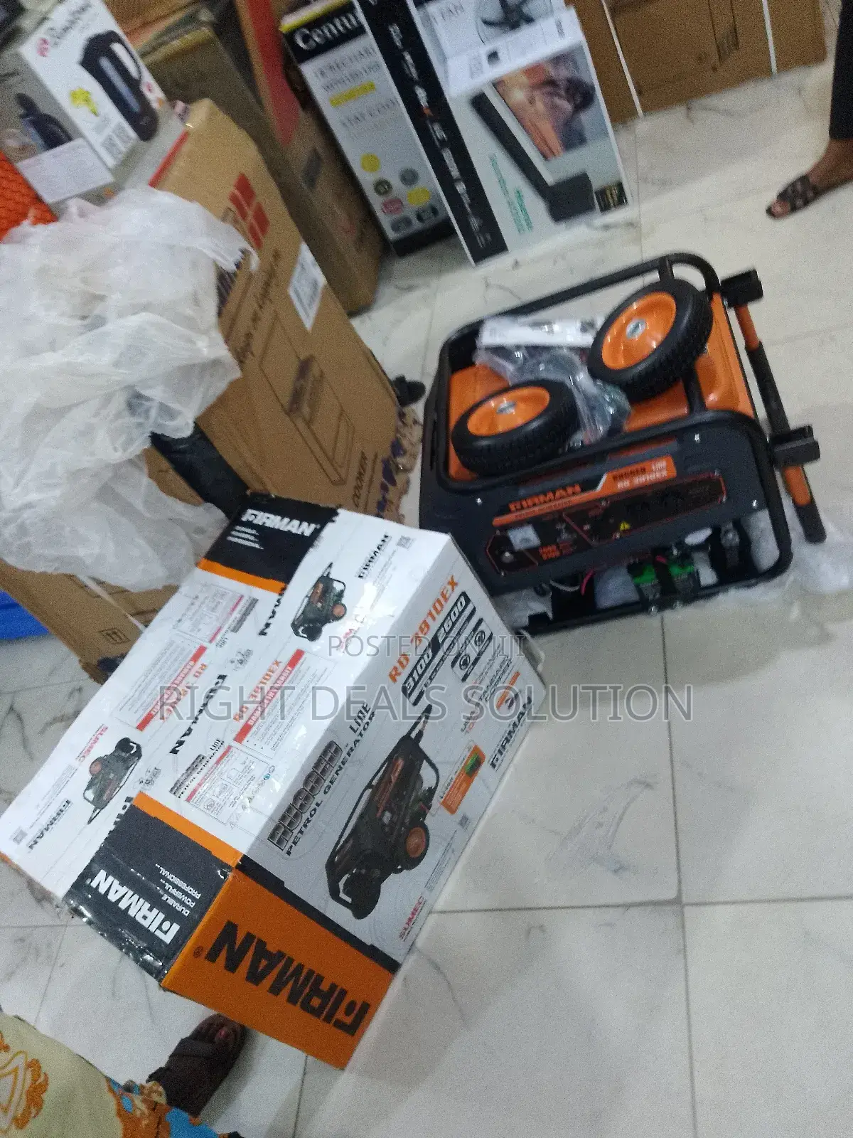 Sumec Firman 3.1kva Generator Rd3910ex – Key Start + Remote Control