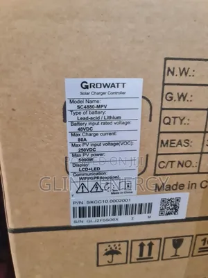 80ah 48v Growatt Charge Controller