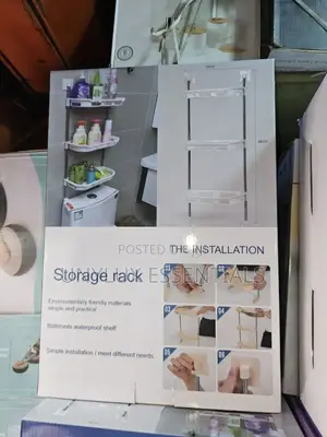 2 Tier Over The Toilet Organizer Shelf Storage