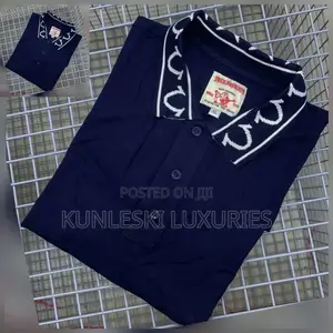 Original True Religion Polo Collar Neck Top