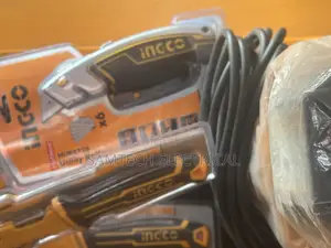Utility Knife Ingco With Extra 6 Blades