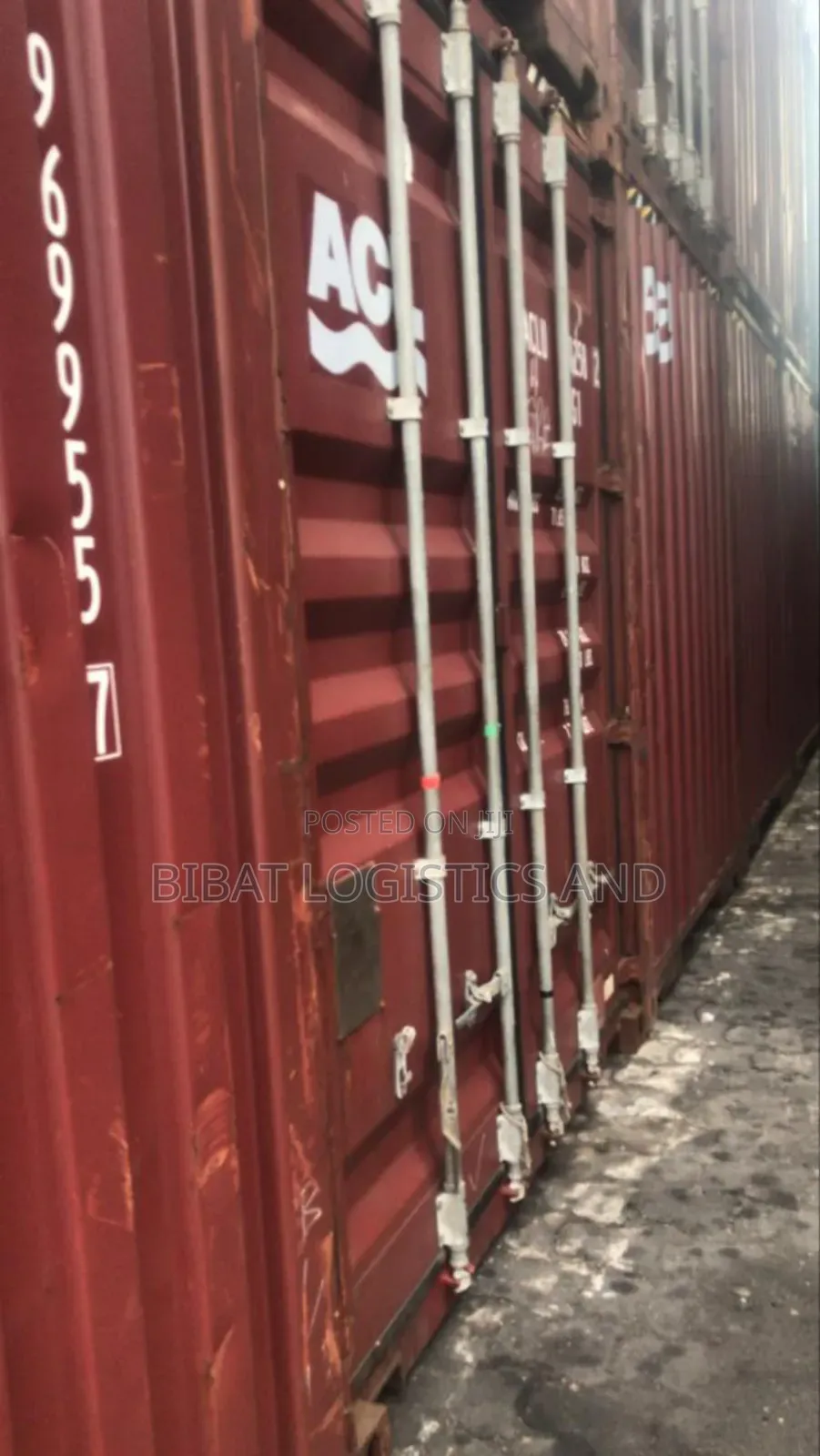 High Cube Containers in a Good Condition