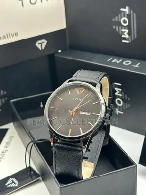 New Design Tomi Leather Watch
