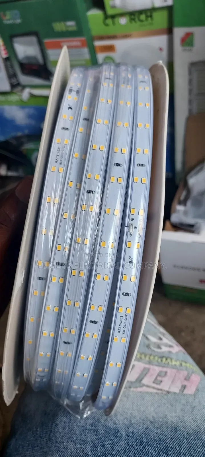 Original Vellmax Warm White Led Rope Light