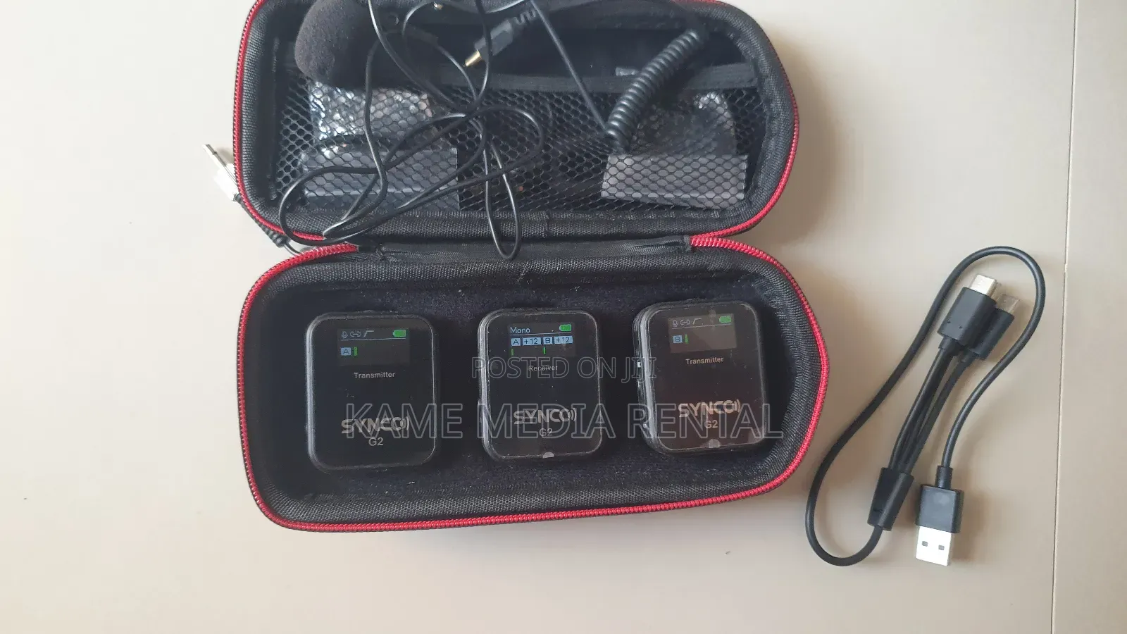 Synco Wireless Lapel Microphone For Rent Only