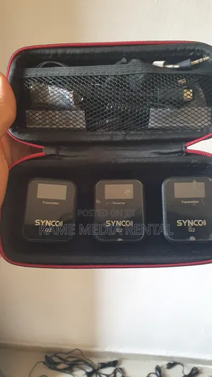 Synco Wireless Lapel Microphone For Rent Only