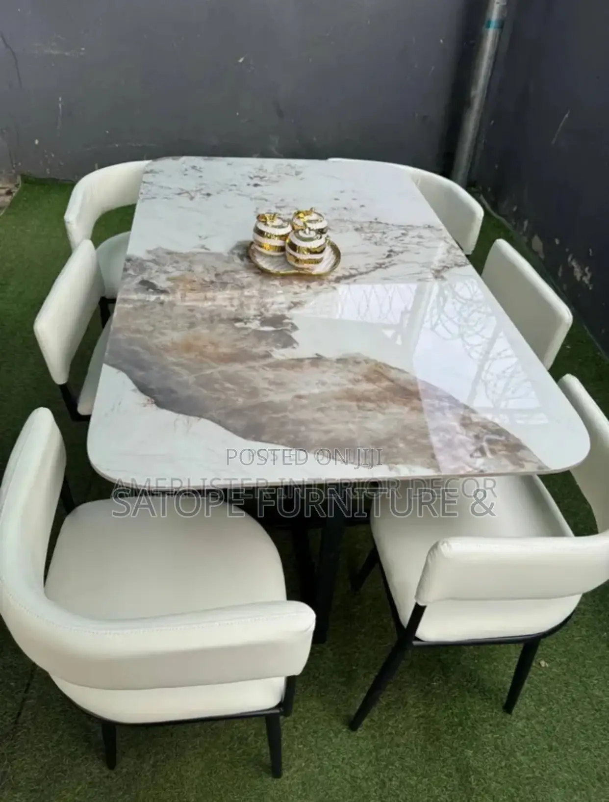 6 Seaters Dining Table and Chair
