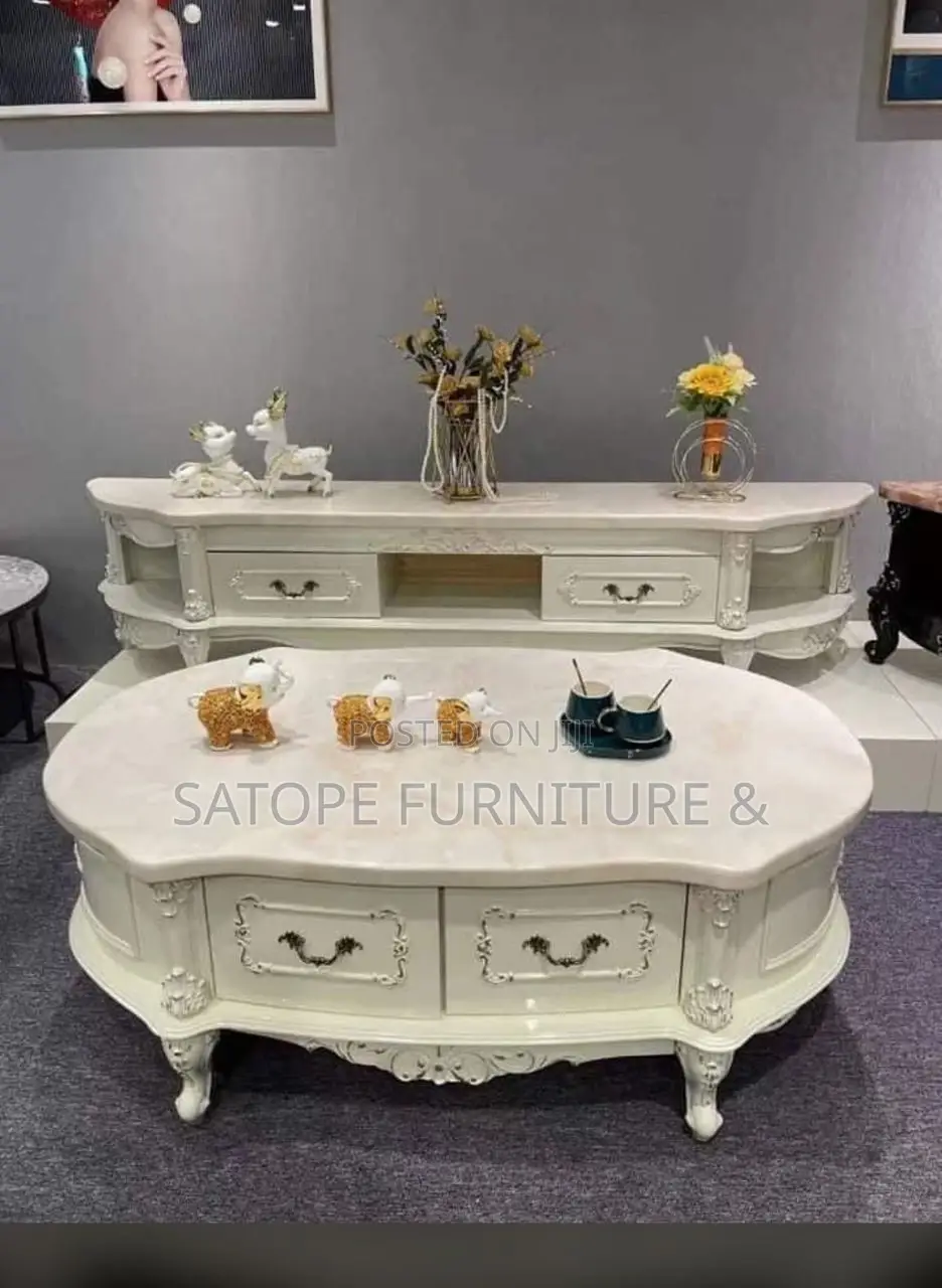 Luxury Coffee Center Table Tv Console