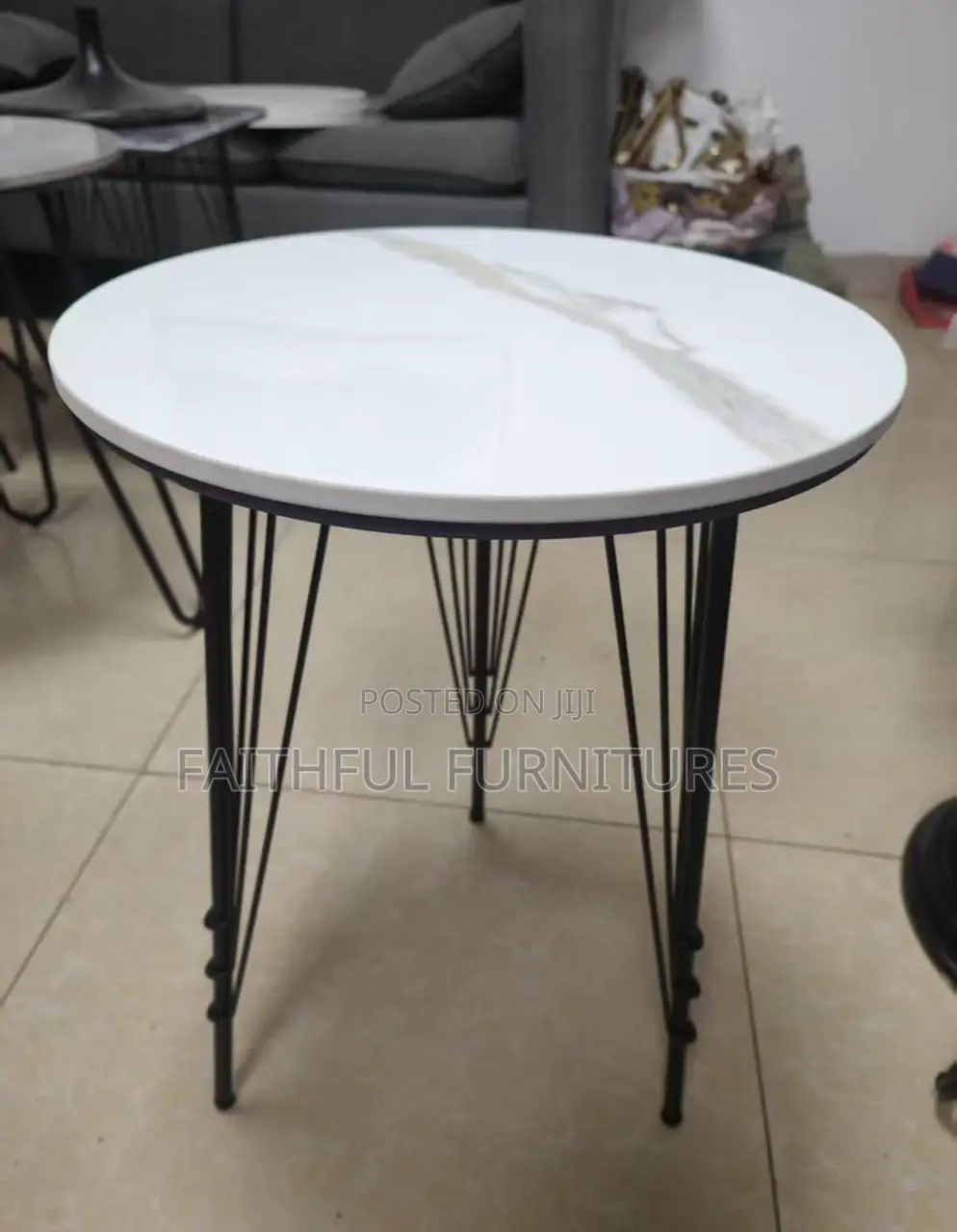 Marble Side Stool for Homes