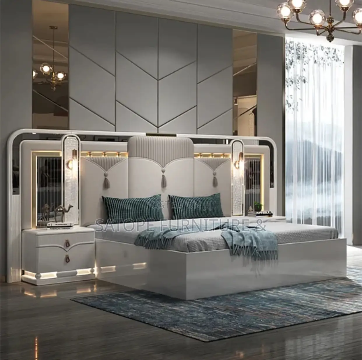 Imported Contemporary Bed