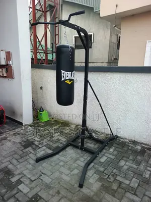 Everlast Punching Bag Stand With Glove And Bag