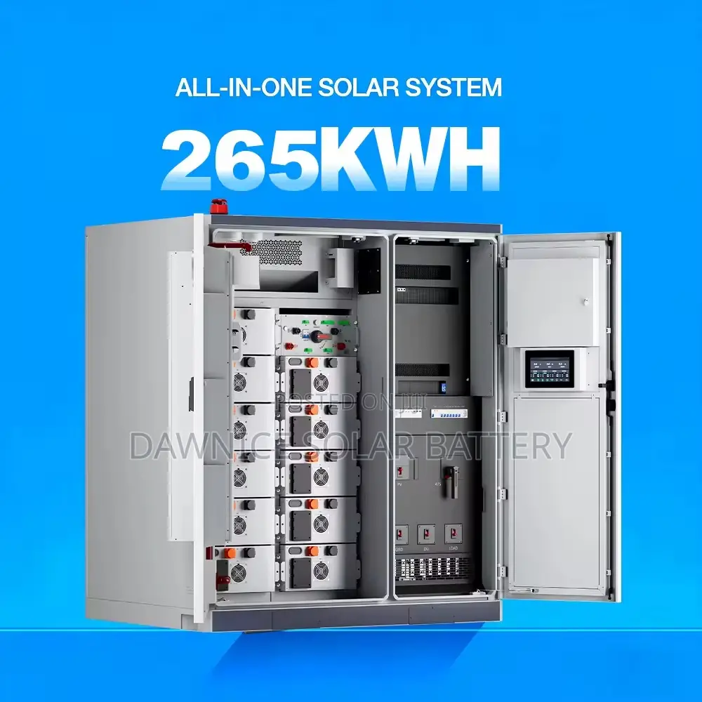 265kwh Solar Battery Backup | Industrial Power Storage Solution