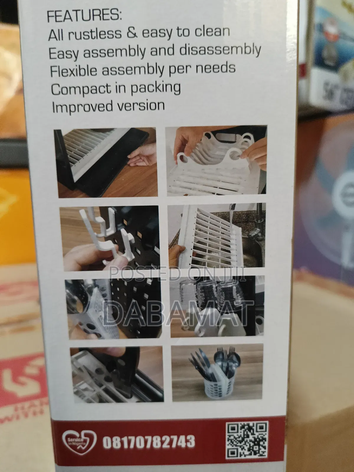 Qasa Dish Rack/ Drainer 252+