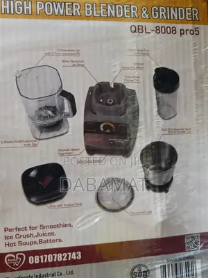 Qasa 1500watts High Power Blender Pro5