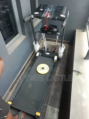 2 Hp Treadmill With Massager,Mp3 Player,Twister, Dumbbells Etc