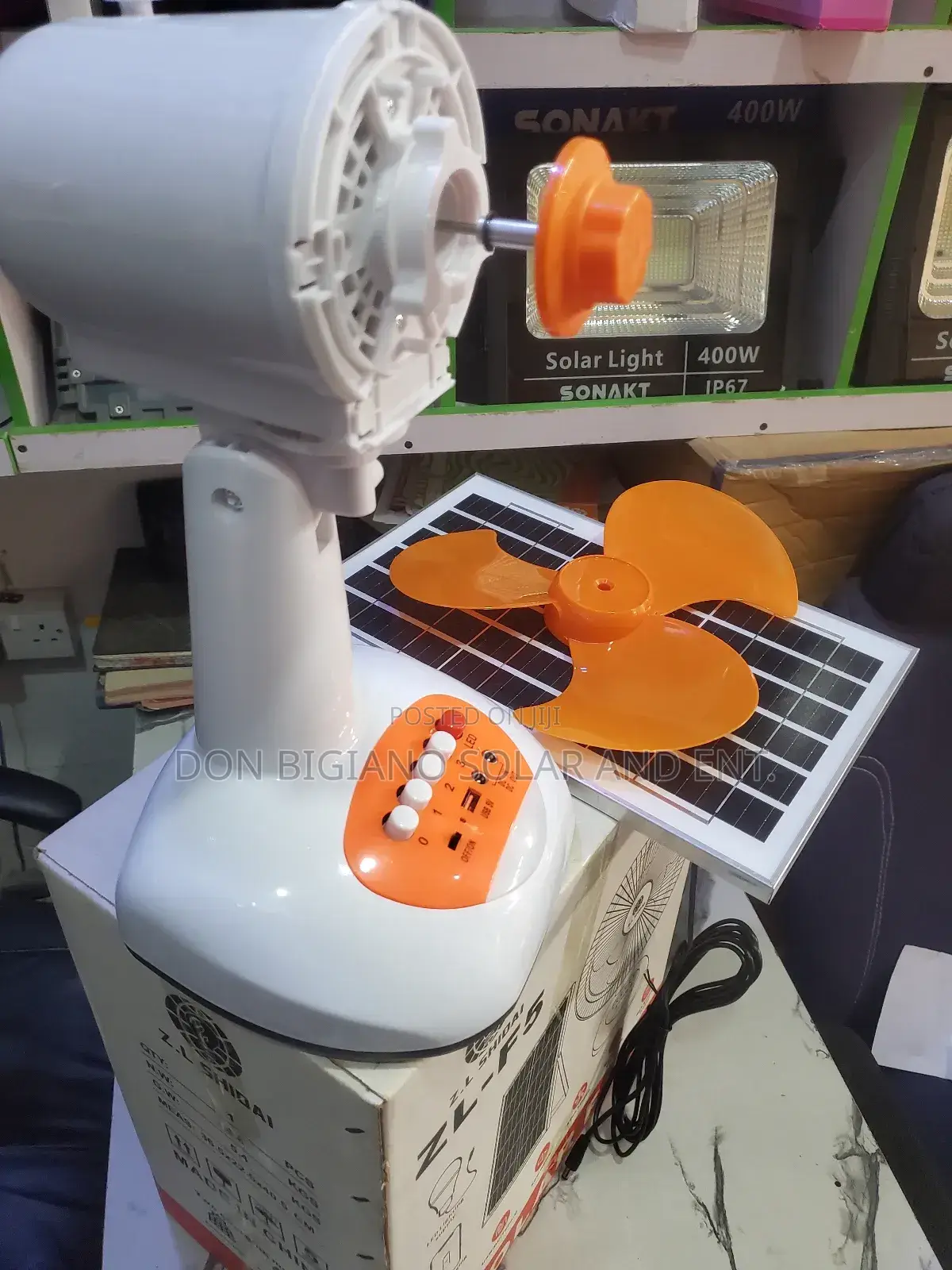 Z.L Shidai Solar Fan