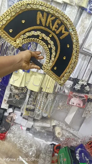 Embroidery Hand Fan.