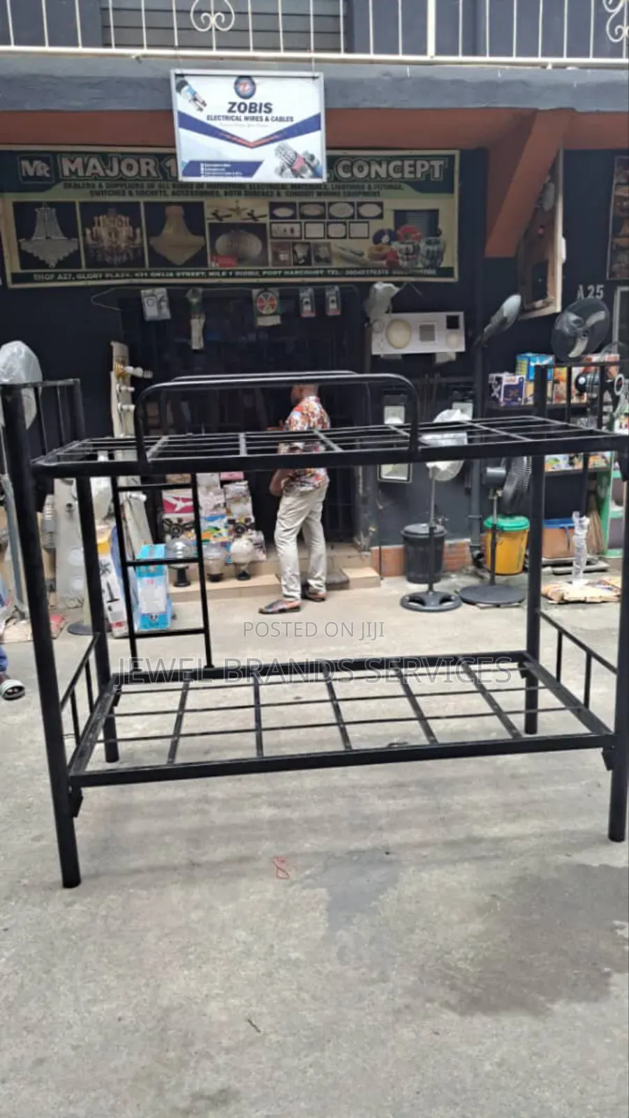Guardrails Metal Bunk Bed