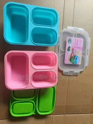 Foldable Silicon Lunch Box