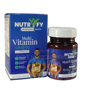 Nutrify Multivitamin for Men With Probiotic.