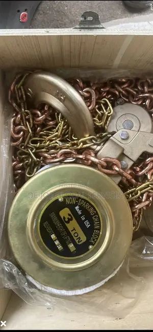3-ton Non-sparking Chain Block 3 Meters Chain Fall