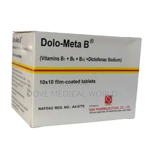 Dolo-Meta B 10 × 10 Film Coated Tablets