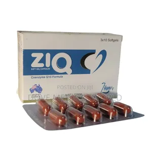 Ziq Coenzyme Q10 Formula Capsules