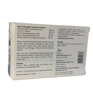 Ziq Coenzyme Q10 Formula Capsules