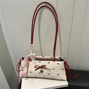 High End Ribbon Bow Shoulder Bag