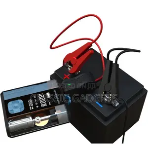 Powerology 3 In 1 Jump Starter Tire Inflator With Digital Display