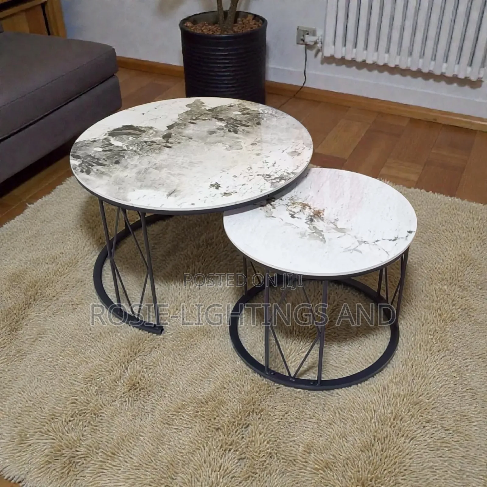 1 + 1 Marble Center Table