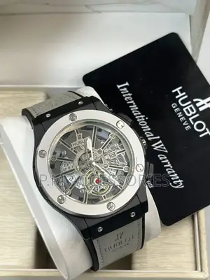Hublot Leather Watch