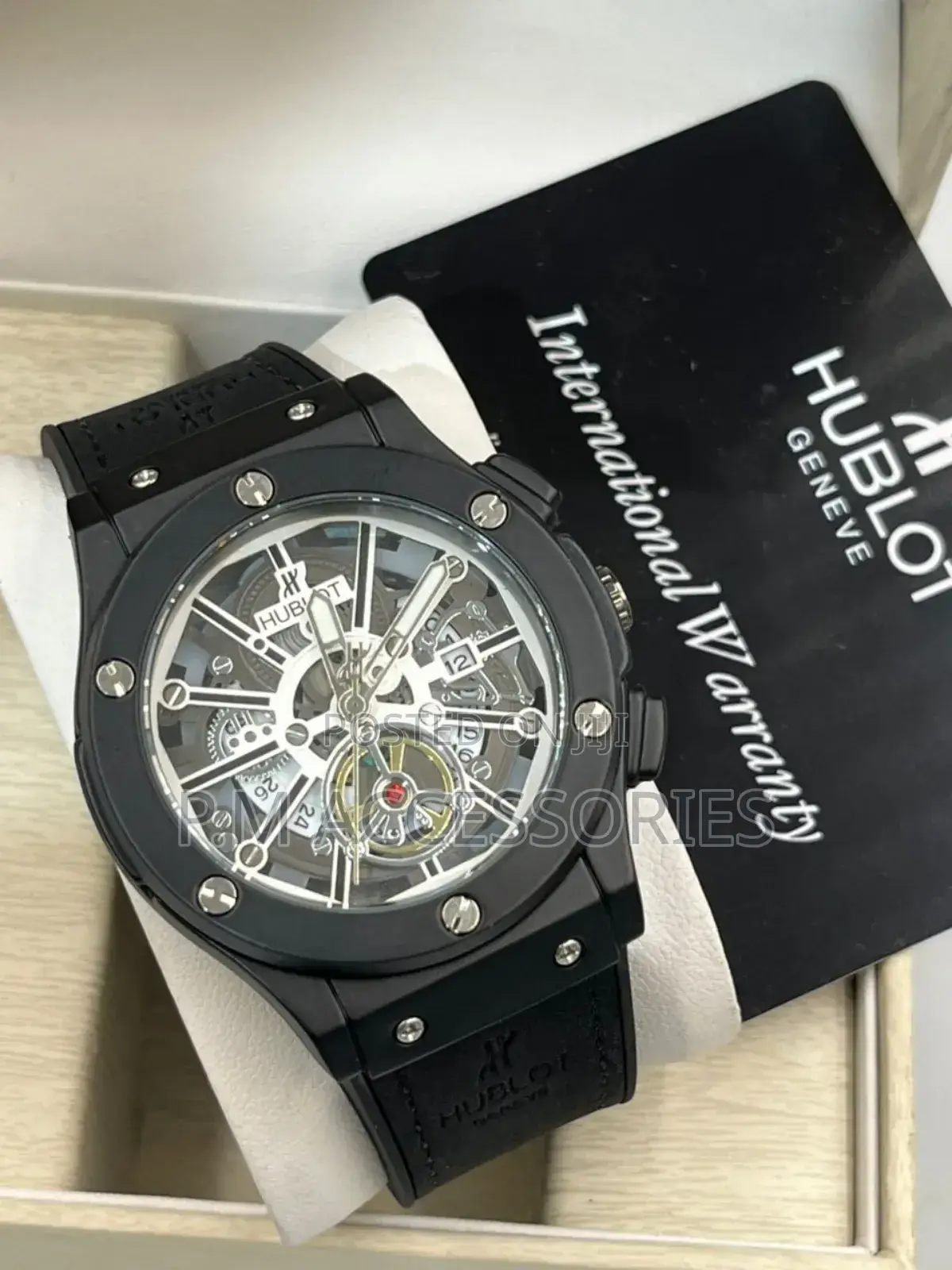 Hublot Leather Watch