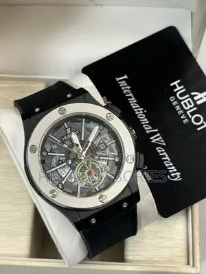 Hublot Leather Watch