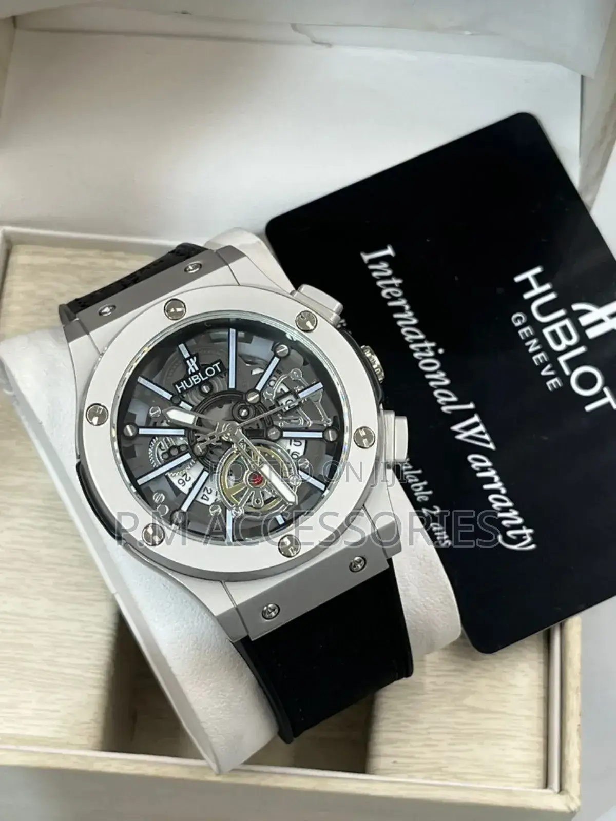 Hublot Leather Watch