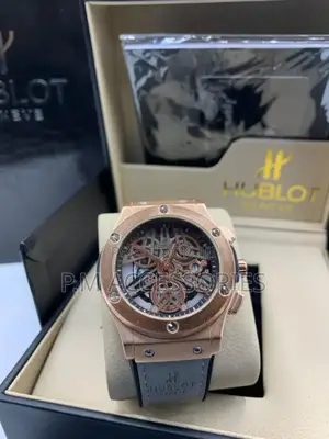 Hublot Leather Watch