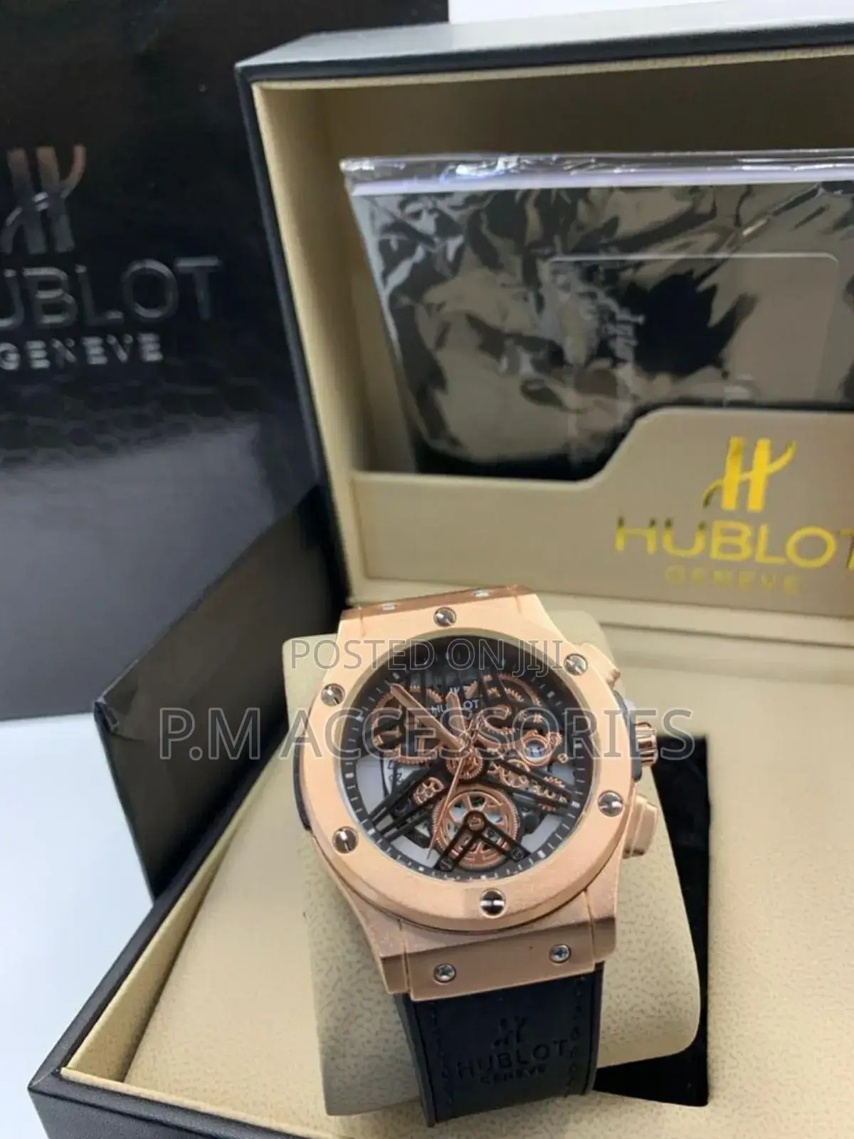 Hublot Leather Watch