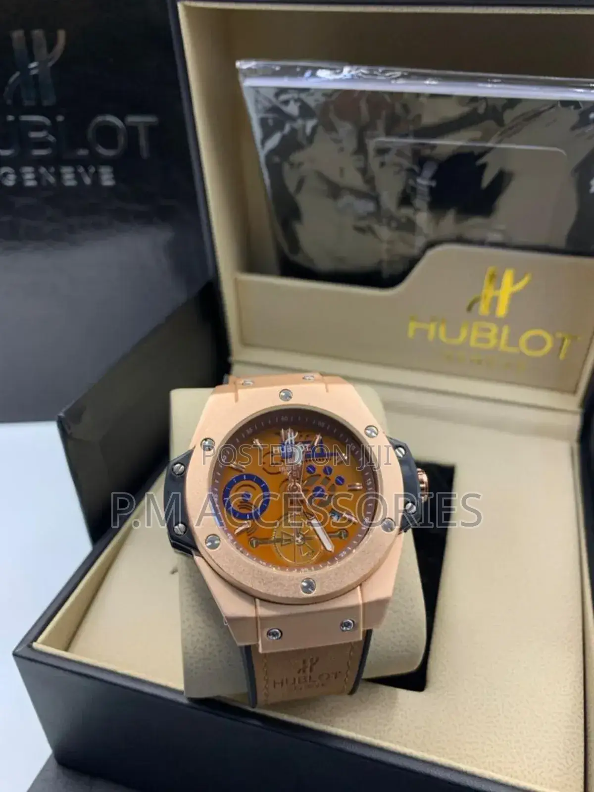 Hublot Leather Watch